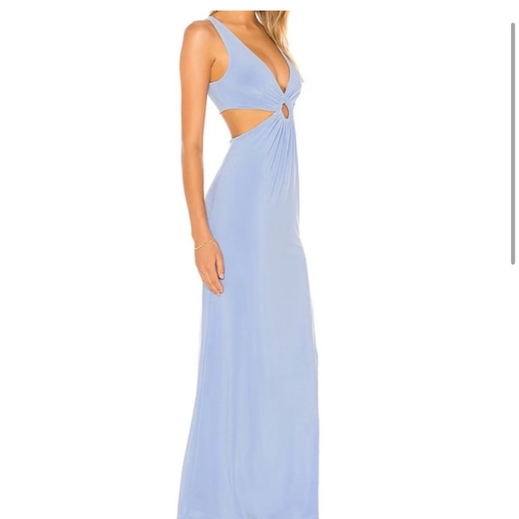 Song of Style Cecilia Maxi Dress Cornflower Blue - Picture 3 of 7